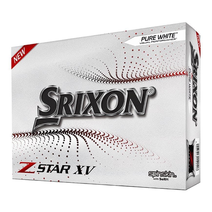 Srixon Z Star XV 7 Golf Balls 1 Dozen · White