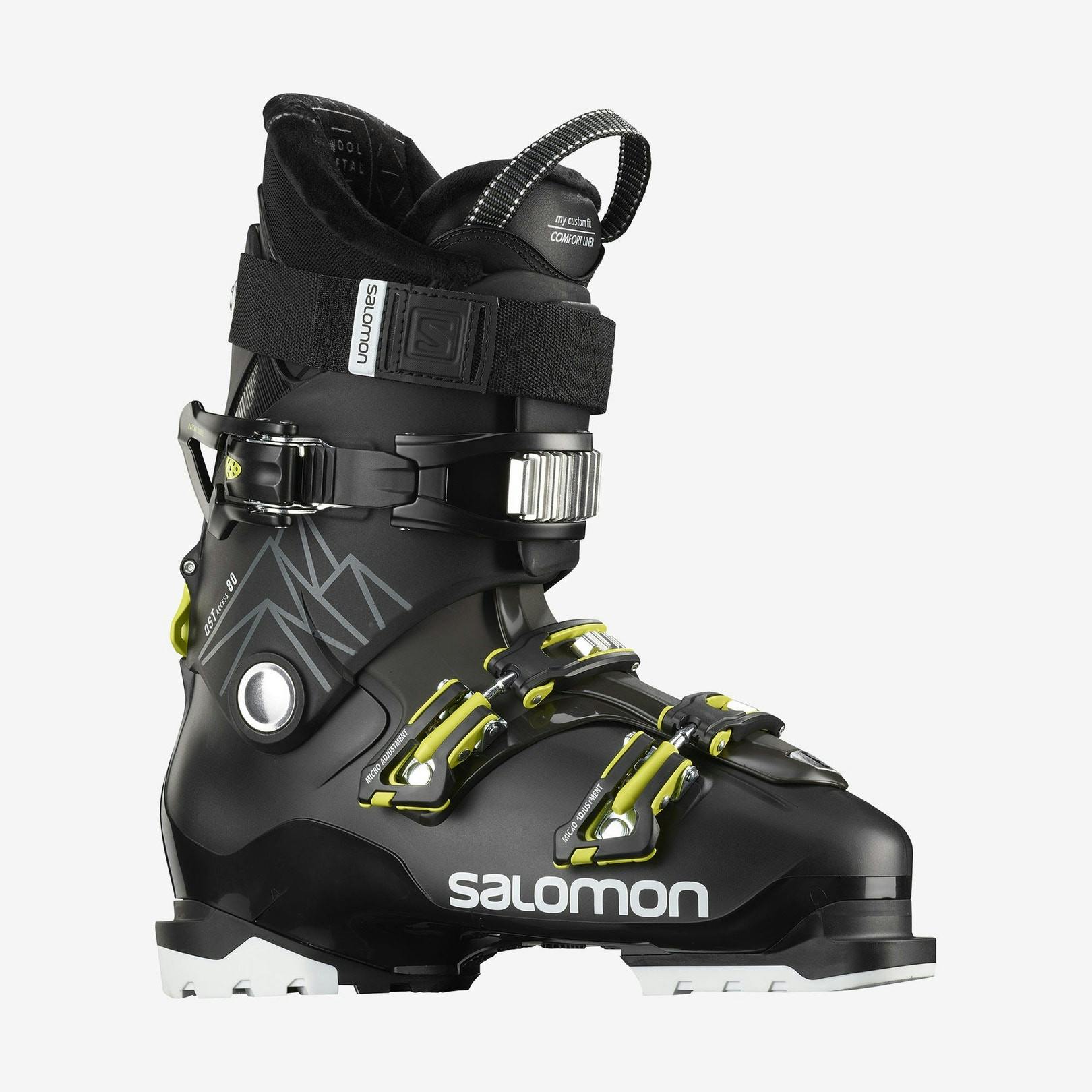 Salomon QST Access 80 26/26.5 Black/beluga/ac Ski Boots