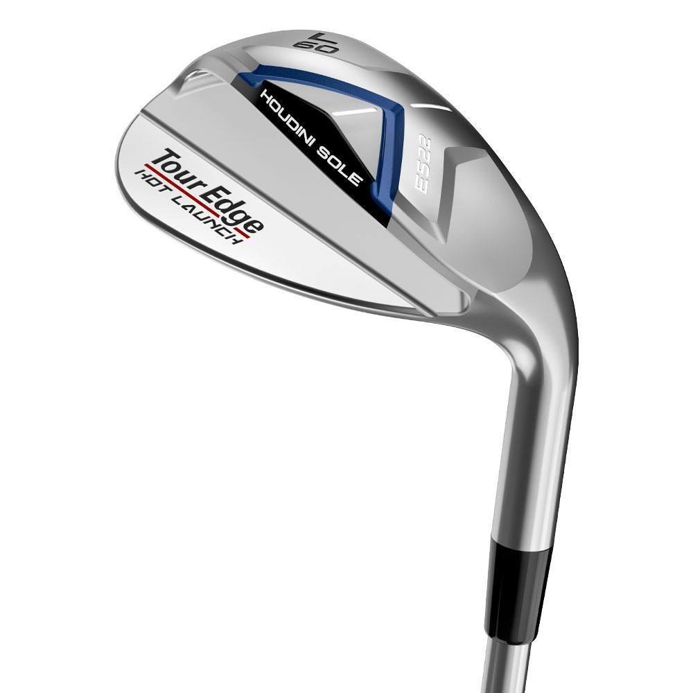 Tour Edge Hot Launch E522 Wedge · Right handed · Steel · 60° · 14 · Chrome