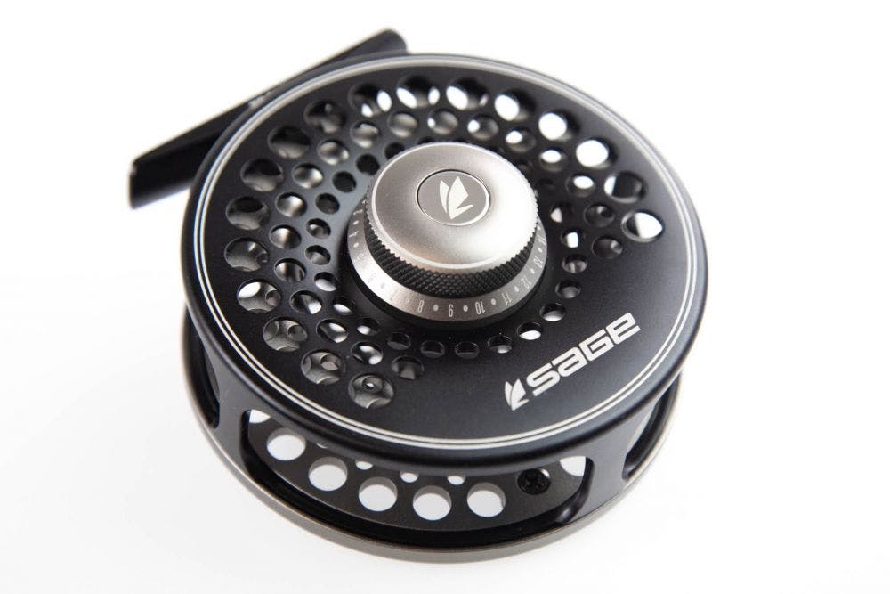 Sage Trout Fly Reel · 4 - 6 wt. · Stealth / Silver