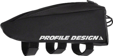 Profile Design Aero E-Pack Top Tube/Stem Bag · Black · 1L