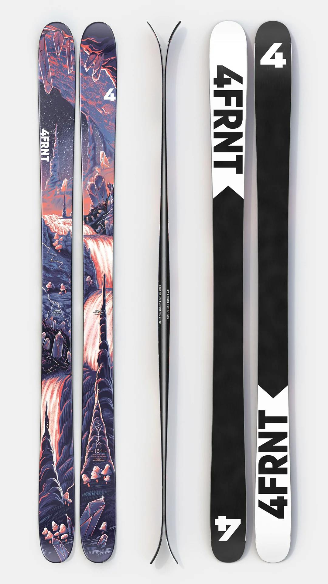 4frnt raven 184cm marker kingpin13-