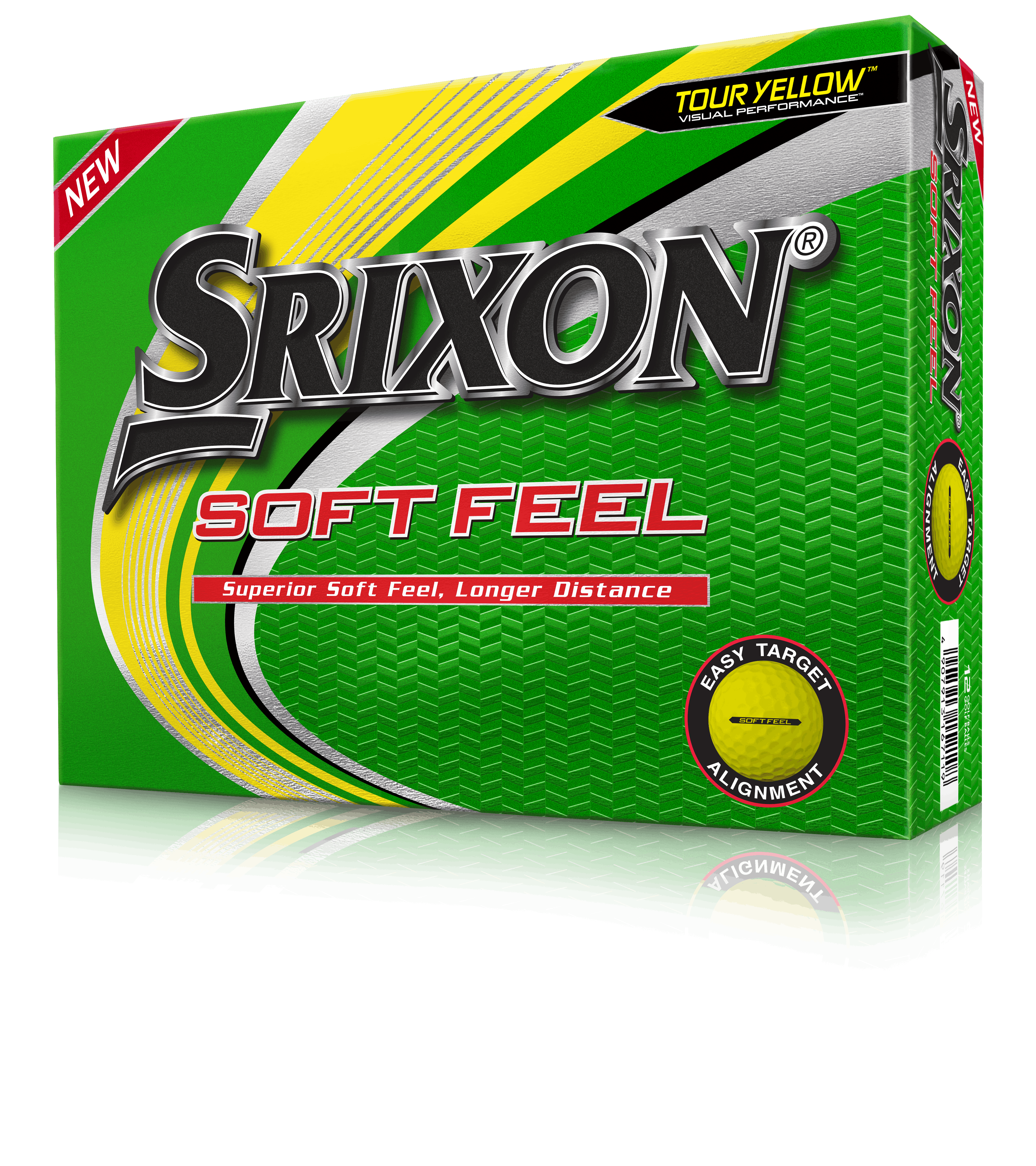 Srixon 2023 Soft Feel Golf Balls · Tour Yellow