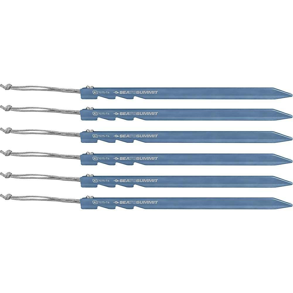 Sea to Summit Ground Control Light Tent Pegs (6 Pack) · Blue