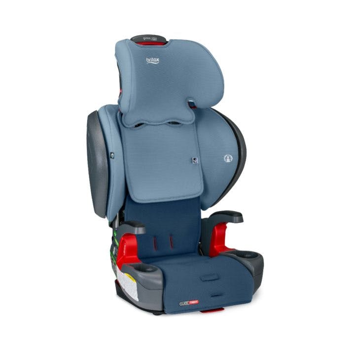 Britax Grow With You ClickTight Plus Harness-2-Booster Car Seat · Blue Ombre