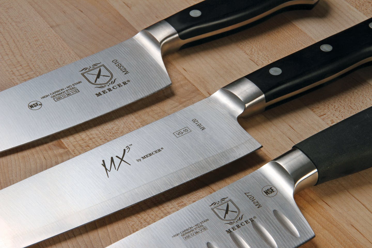 Misen Chef Knife 8 Inch Professional Kitchen Knife Japan Steel Gray