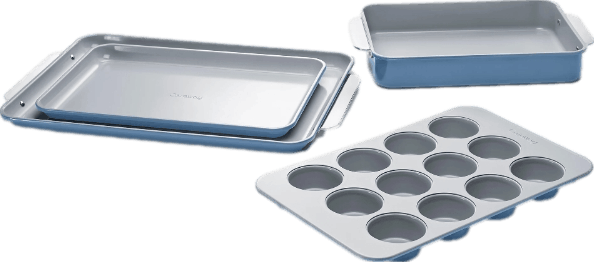 Anolon Bakeware With Silicone Grips 2pc 10x15 Cookie Pan And 11