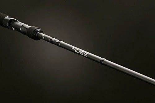 13 fishing muse black spinning rod