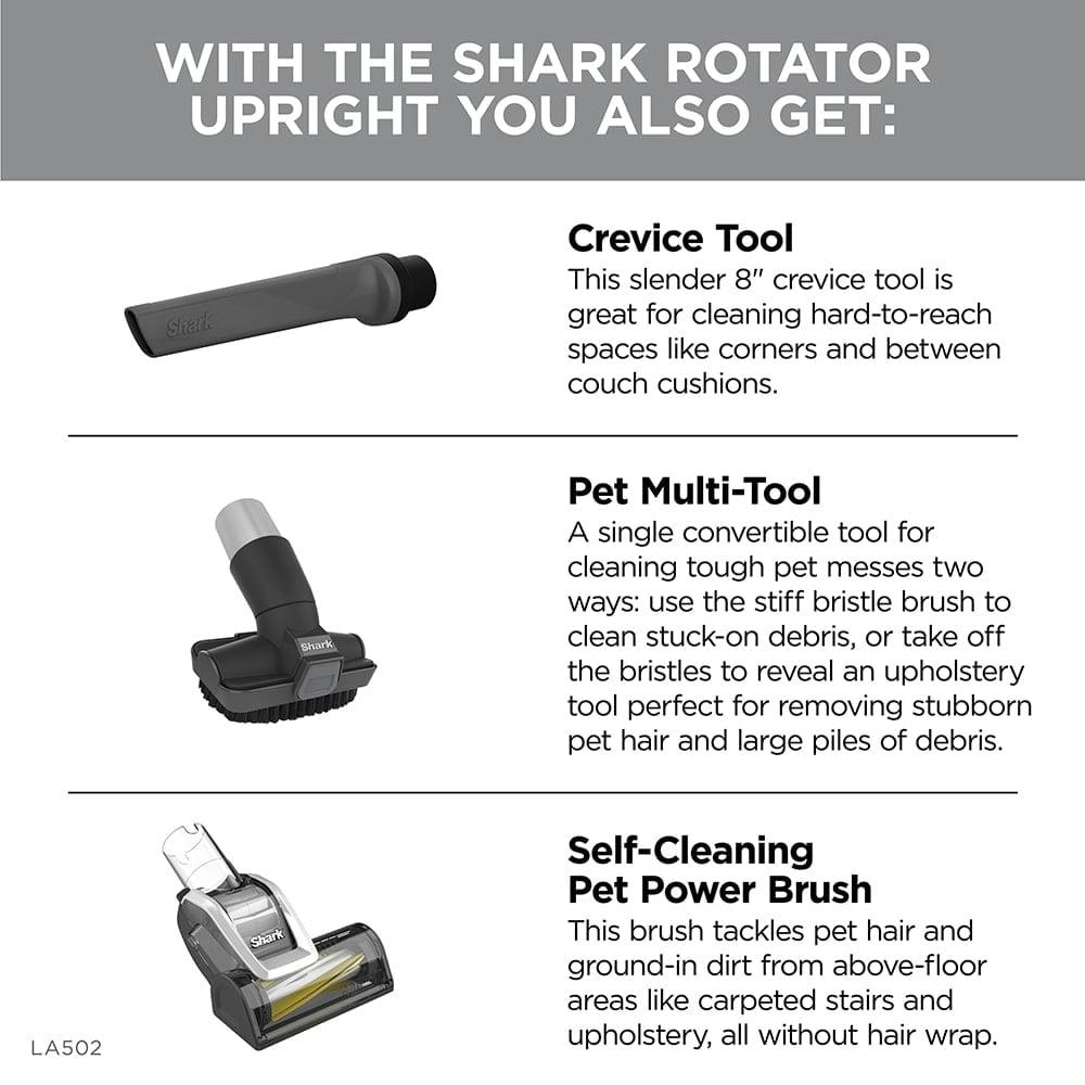 Shark Rotator Lift-Away ADV Upright Vacuum with DuoClean PowerFins and Self-Cleaning Brushroll Upright Vacuum Cleaner