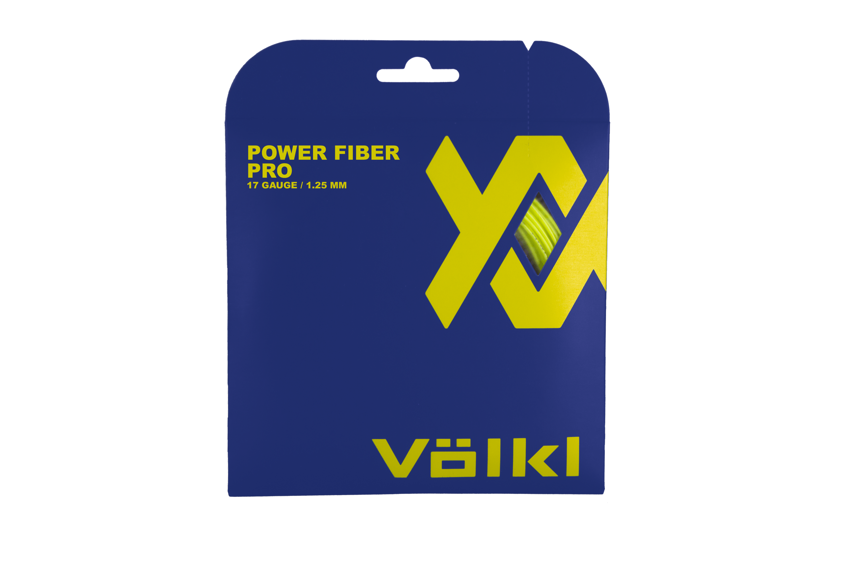Volkl Power Fiber Pro String · 17g · Neon Yellow