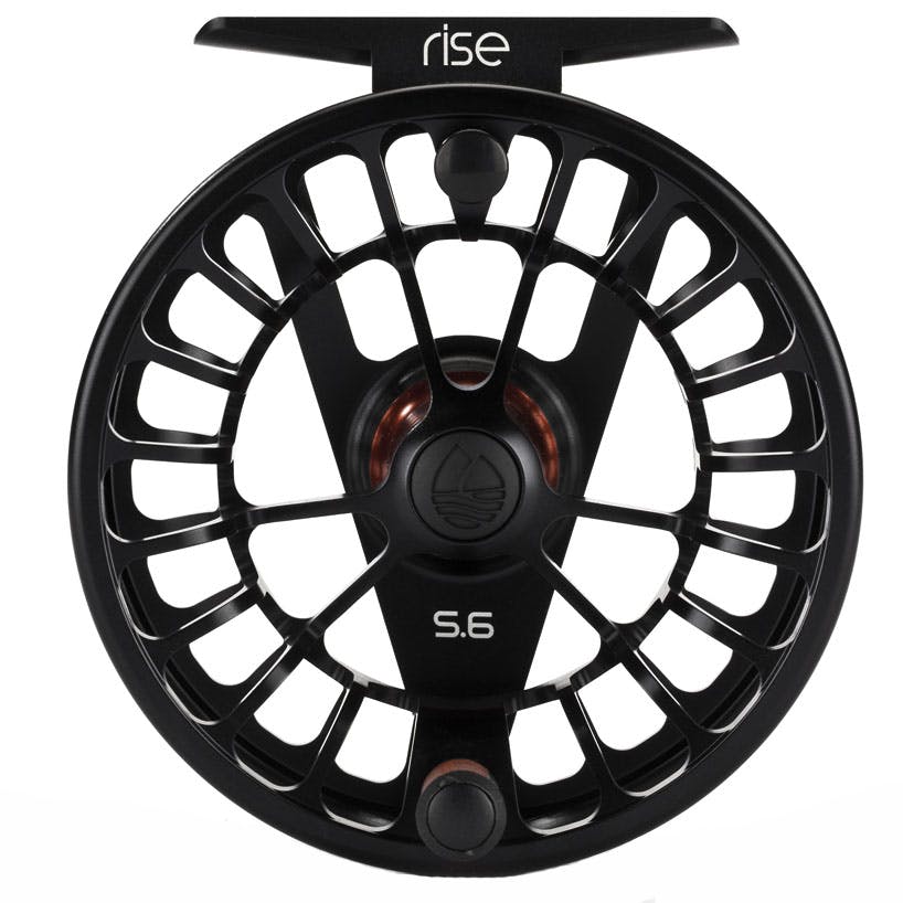 Redington Rise Series Fly Reel · 7 - 8 wt · Black