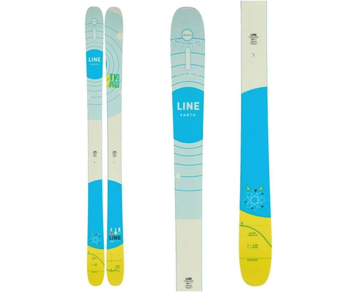 Product image of the 2024 Line Tom Wallisch Pro Skis.