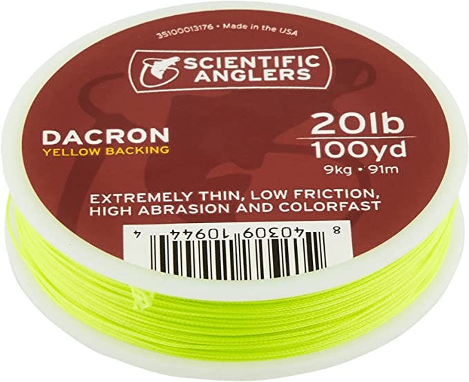Scientific Anglers Dacron Fly Line Backing 20lb 100-yrds | Red