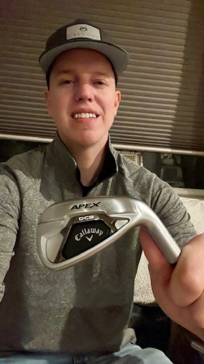 Curated expert Casey Stock with the Callaway Apex DCB Iron.