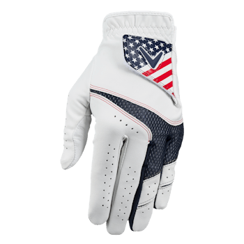 Callaway 2023 USA Weather Spann Golf Glove · Red/White/Blue