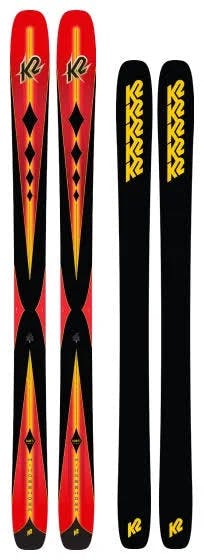 K2 Mindbender 108ti LTD Skis Orange Burst