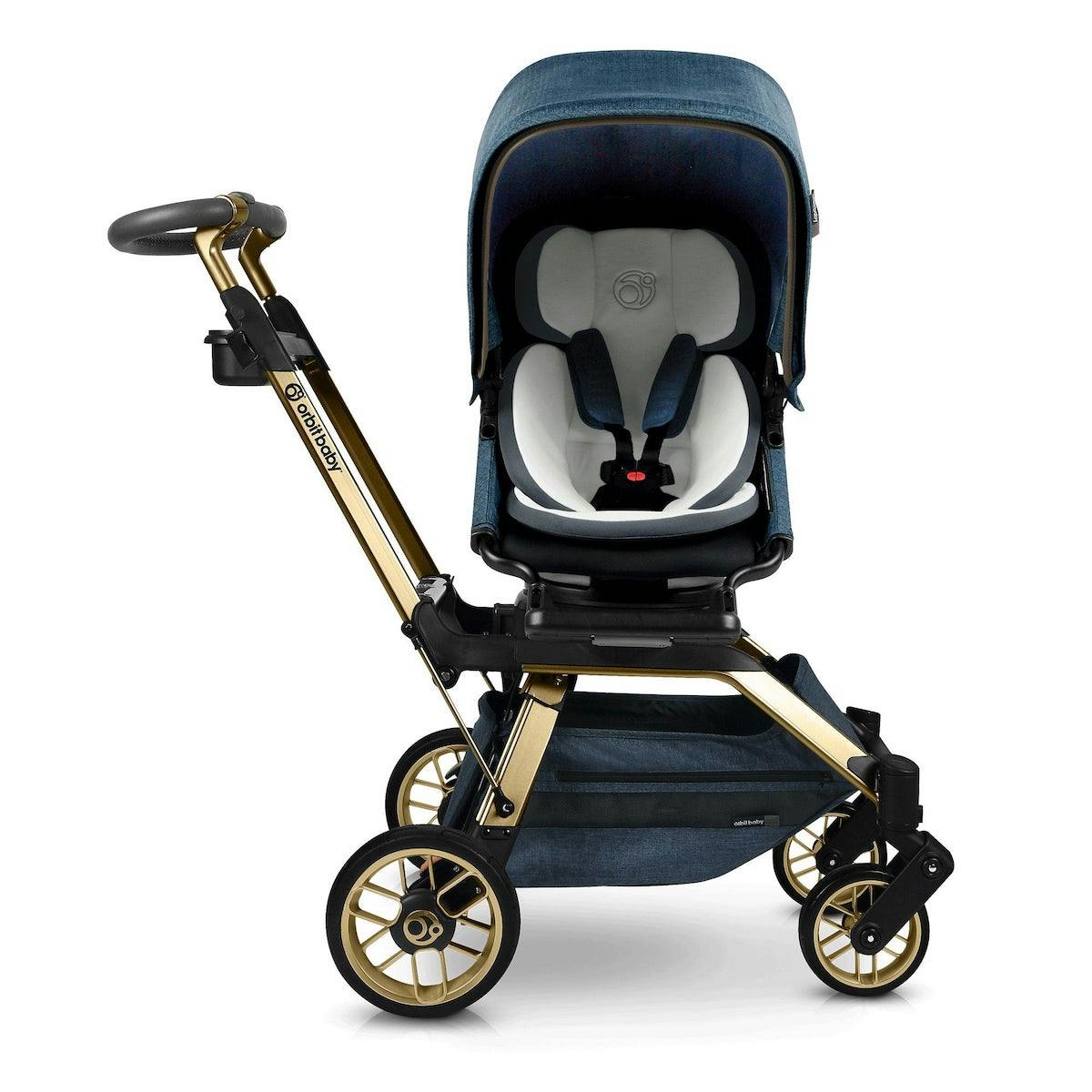 Orbit Baby G5 Stroller · Gold / Melange Navy
