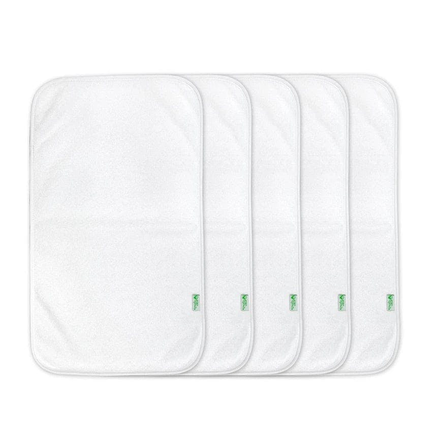 Green Sprouts Stay-Dry Burp Pads 5 Pack