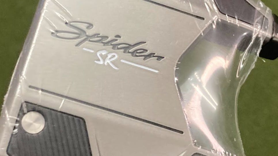 The TaylorMade Spider SR Platinum Putter. 