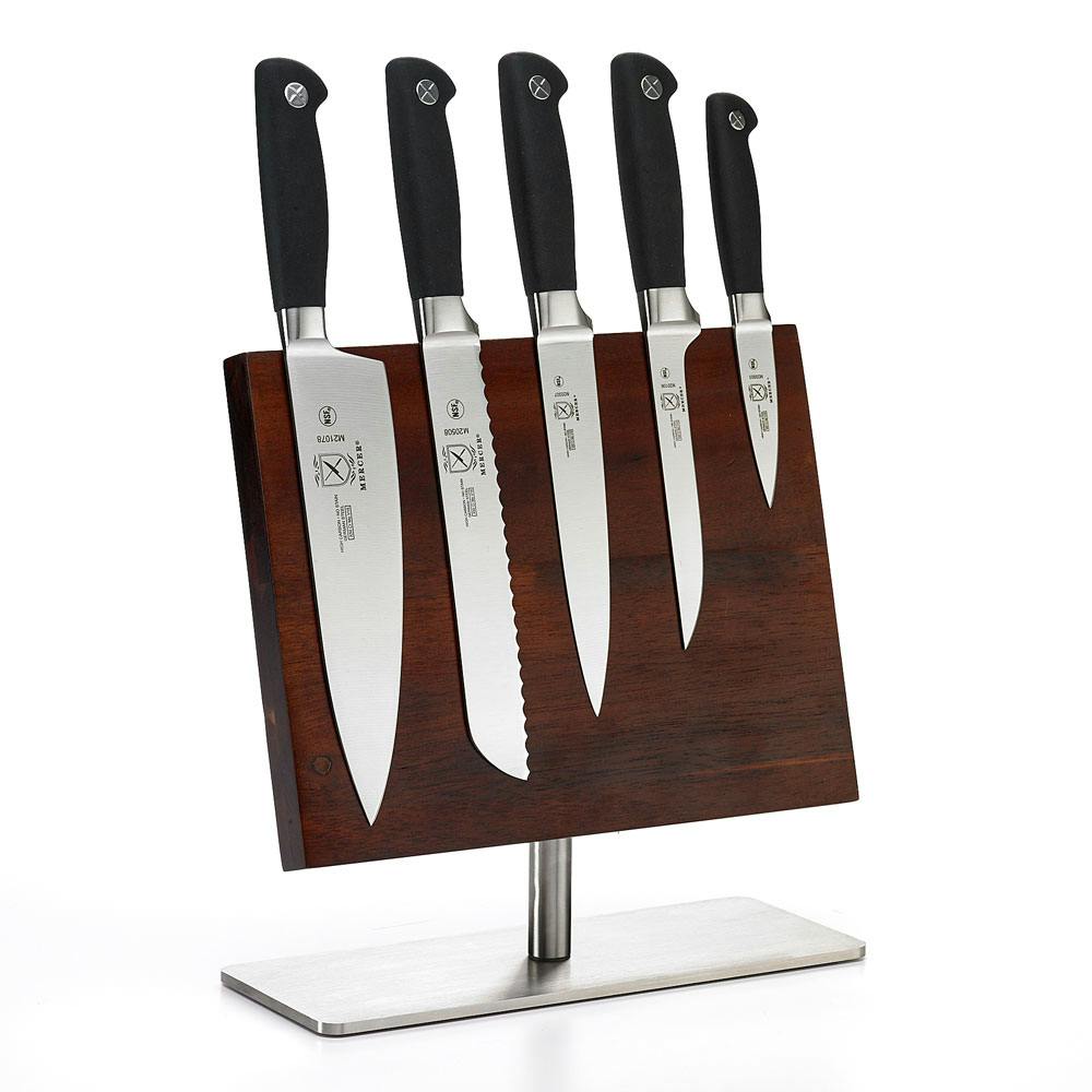 Mercer Culinary 6-Piece Genesis Board Magnetic Knife Set