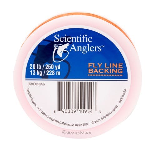 Scientific Anglers Dacron Backing   · 20 lb · 250  yd · Orange