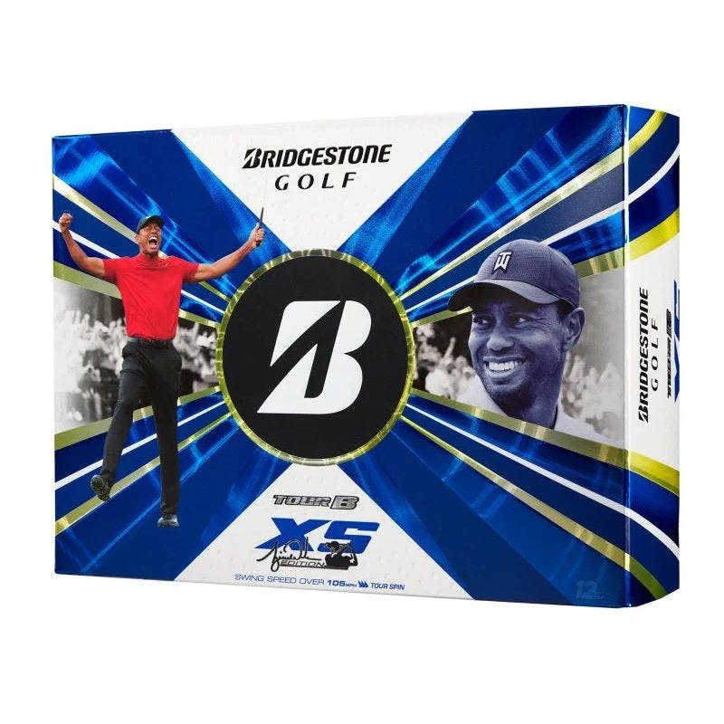 Bridgestone Tour 2022 B XS Tiger Wood Edition Golf Balls · White