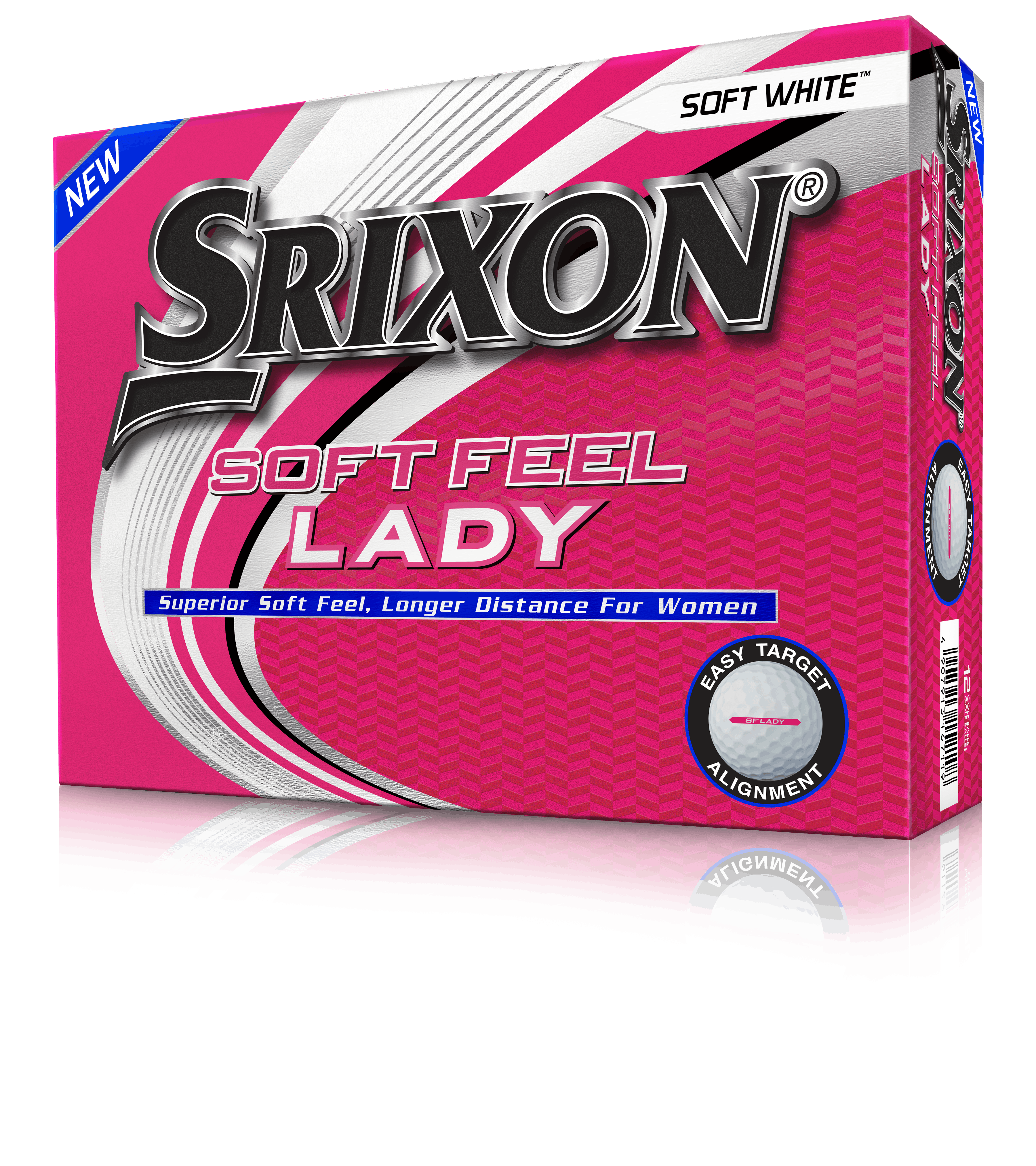 Srixon 2023 Soft Feel Lady Golf Balls · Soft White