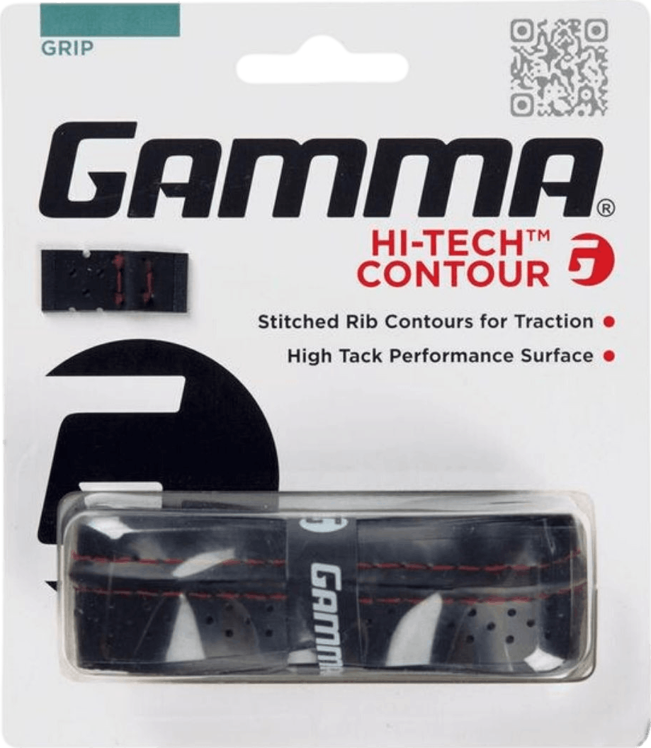 Gamma Hi-Tech Contour Replacement Grip (1x) (Black)