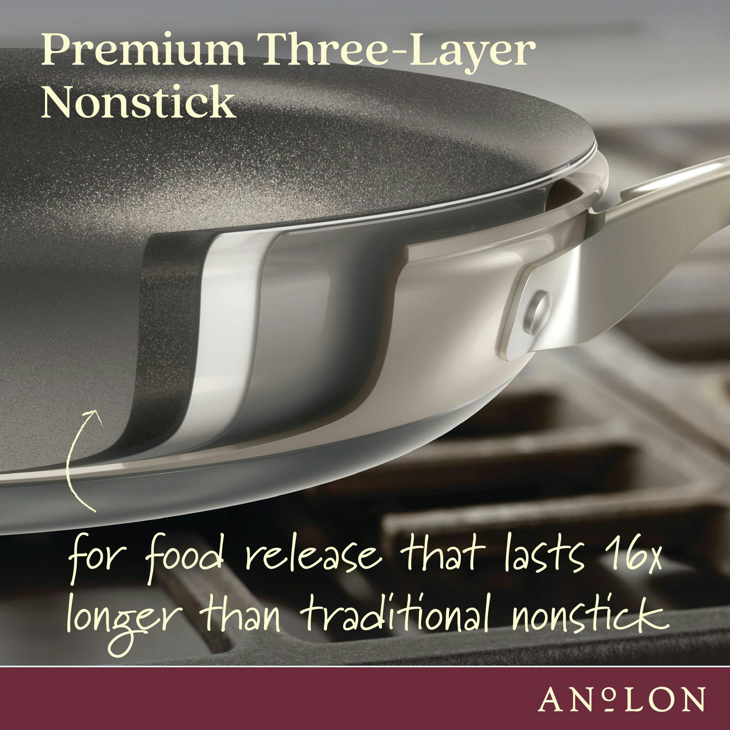  Anolon Advanced Hard Anodized Nonstick Cookware Pots
