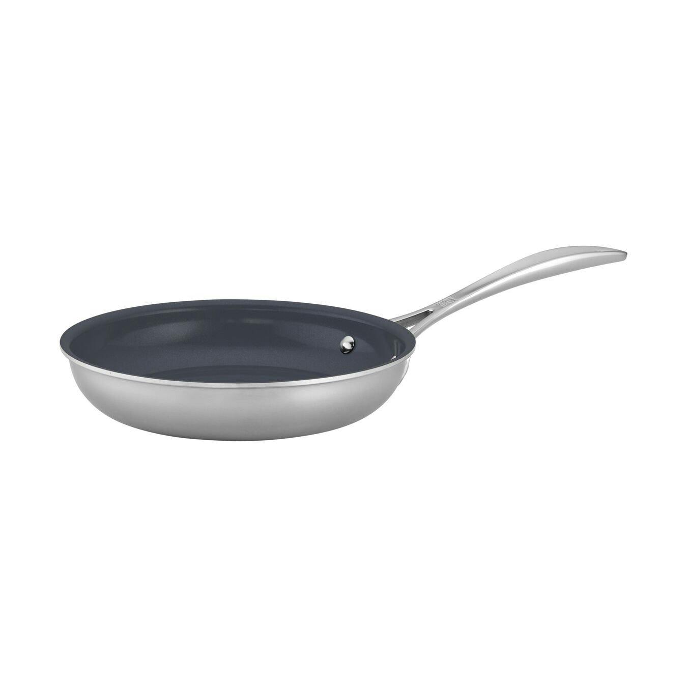 Zwilling Clad CFX 12-Inch, Stainless Steel, Ceramic, Non-Stick, Fry Pan