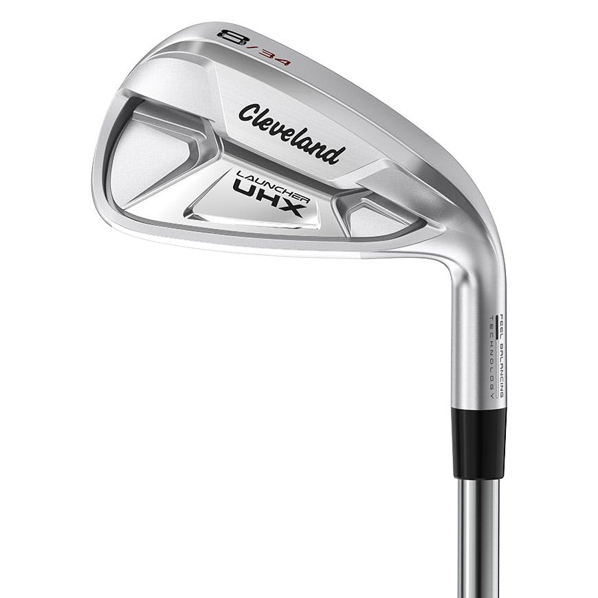 Cleveland Launcher UHX Irons · Right handed · Steel · Stiff · 5-PW
