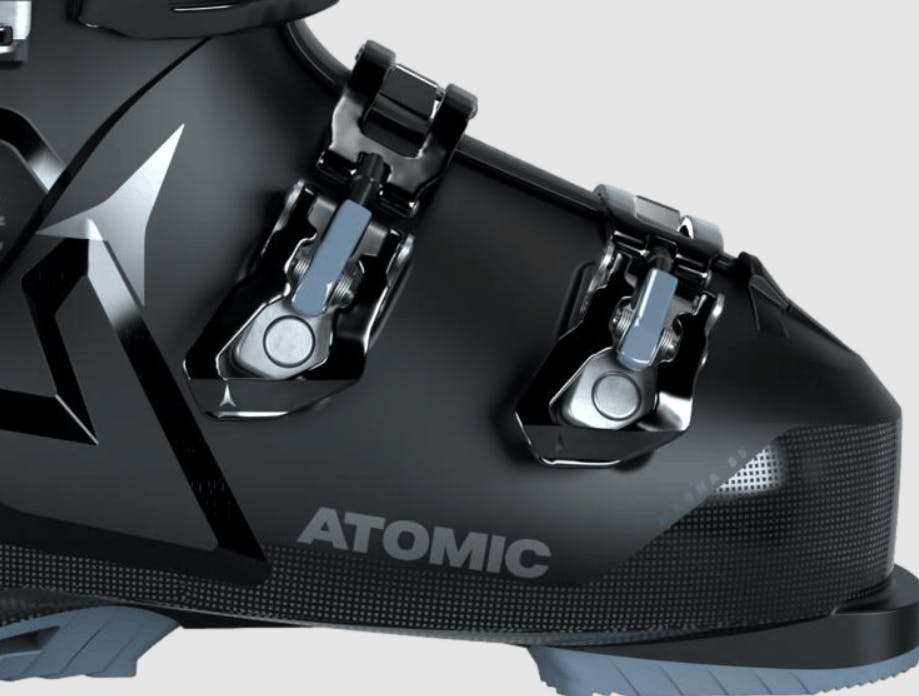 Atomic Hawx Magna 85 W Ski Boots · Women's · 2024 · 25/25.5 · Black/Denim/Silver