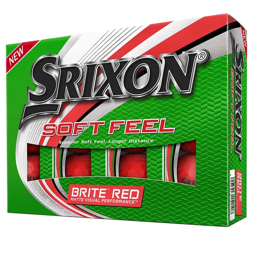 Srixon Soft Feel 12 Brite Golf Balls 1 Dozen