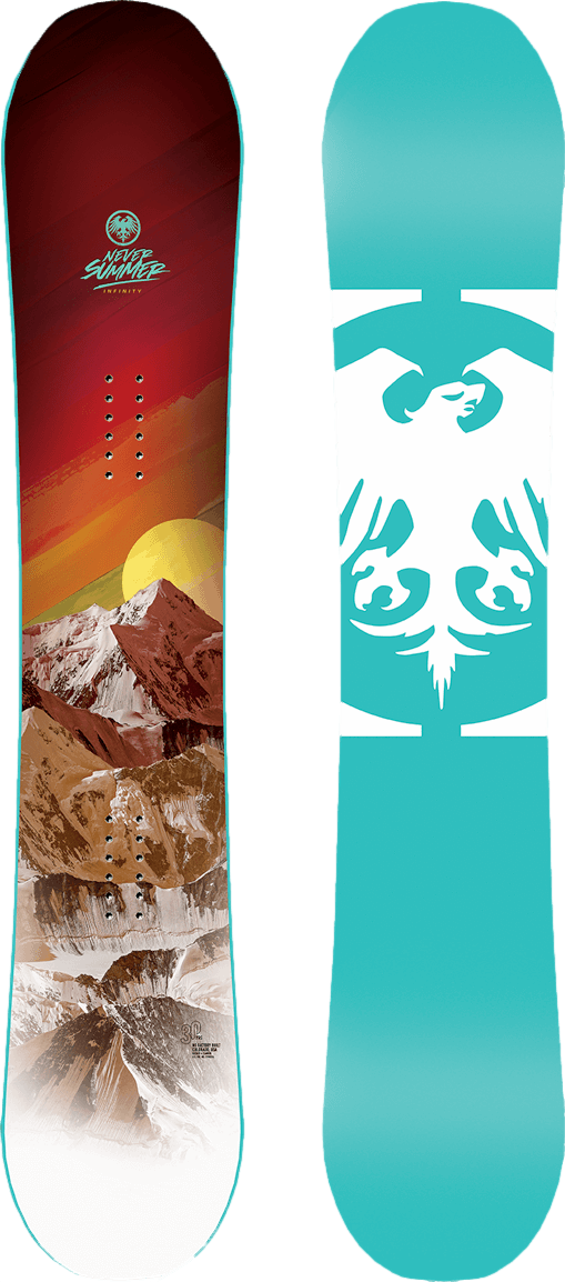Never Summer Infinity Snowboard · 2021
