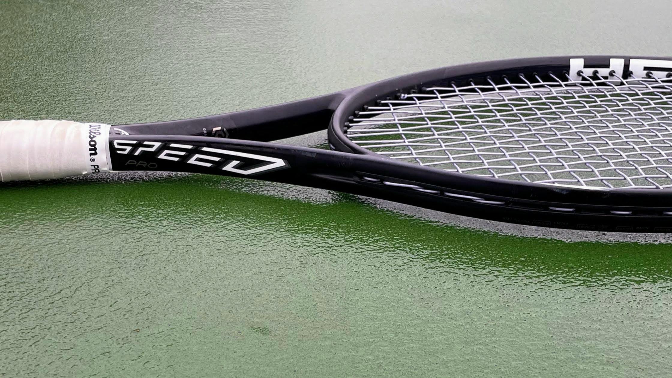 The Head Graphene 360+ Speed Pro Racquet.