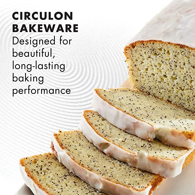 Circulon Nonstick Loaf Pan · 9 Inch · Gray