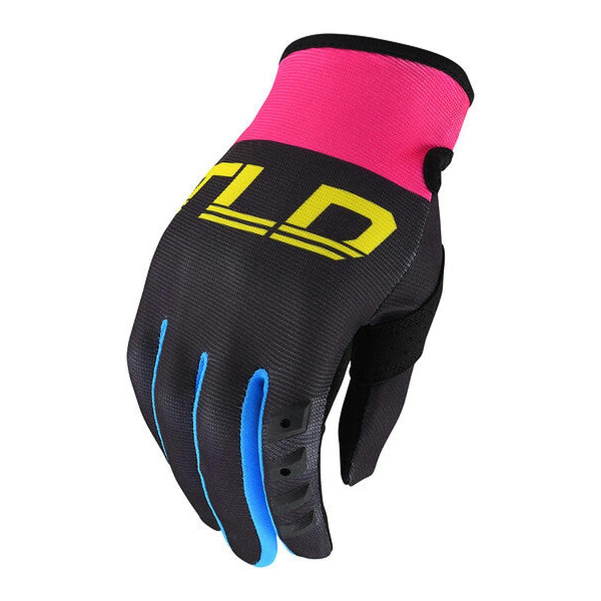 Troy Lee Designs GP Cycling Gloves Women's 2022 - Black / Yellow - Large