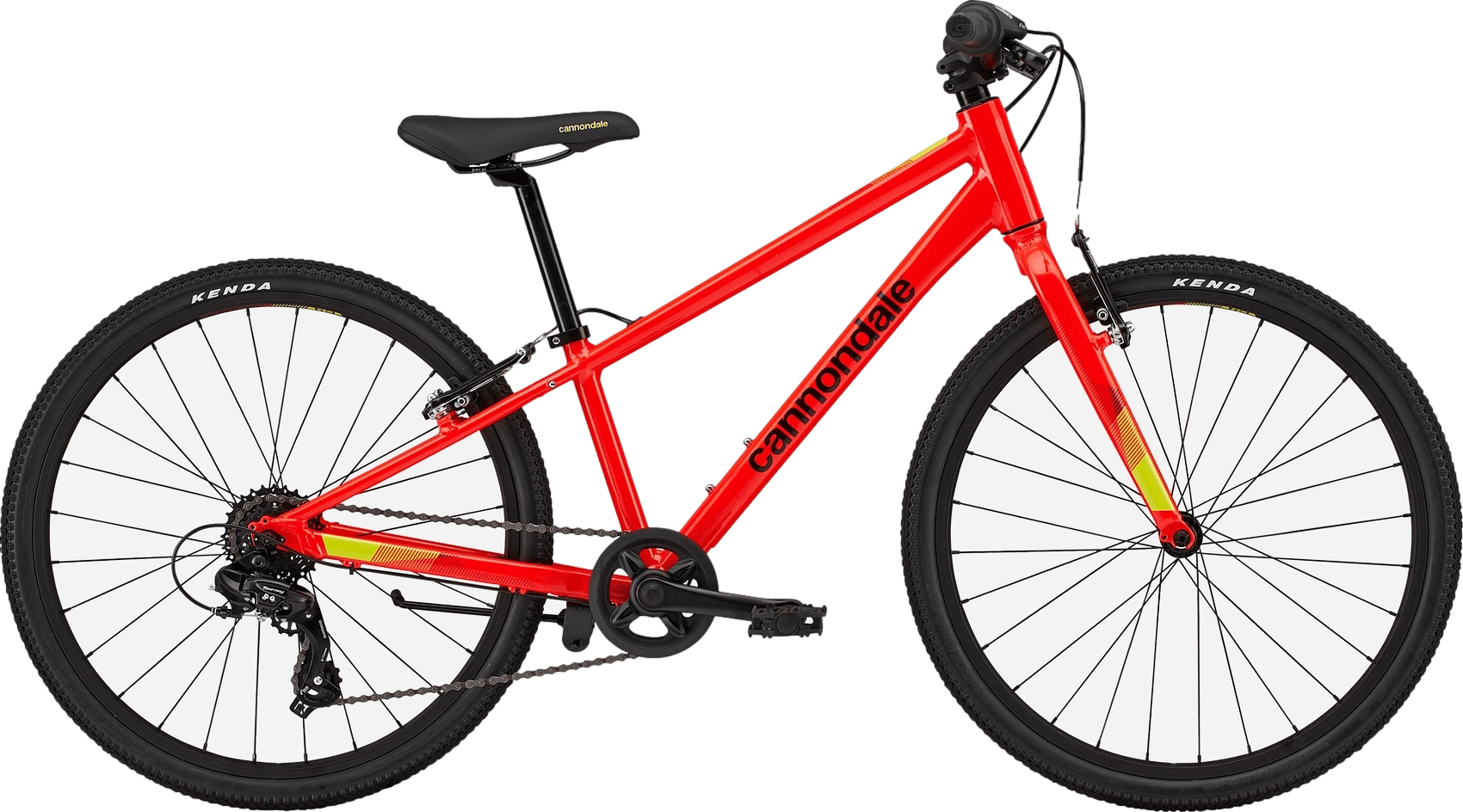 Cannondale Quick 24 Kids Bike · Acid Red · One size