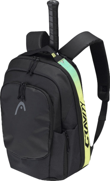 Head Gravity r-PET Backpack Tennis Bag (2022) · Black
