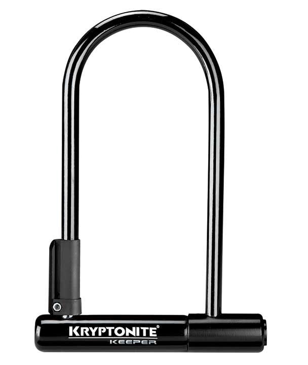 Kryptonite Keeper Standard U-Lock · Black · 4x8 in