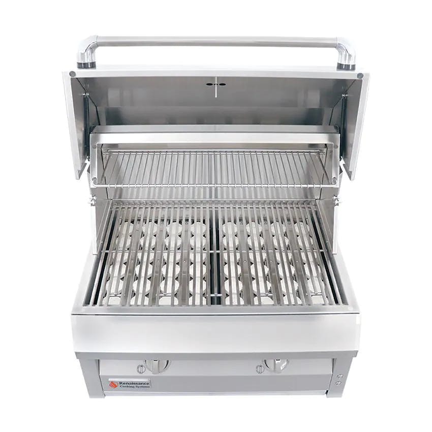 American Renaissance Grill by RCS 2-Burner Built-In Gas Grill · 30 in. · Natural