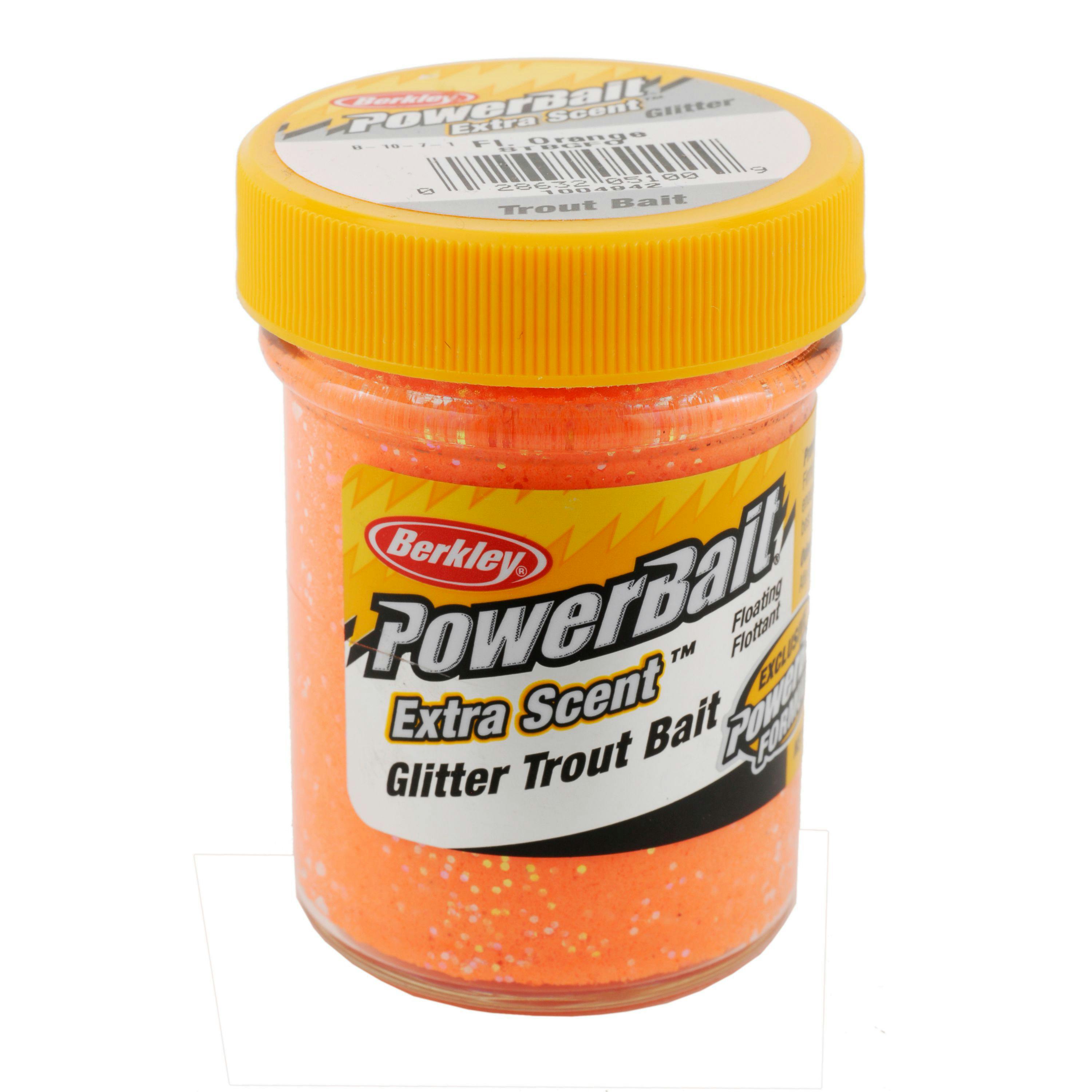Berkley PowerBait Glitter Trout Bait · Fluorescent Orange · 1 pk.