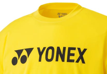 Yonex Men's Team Crew Neck Tennis Shirt Â· Light Yellow Â· M