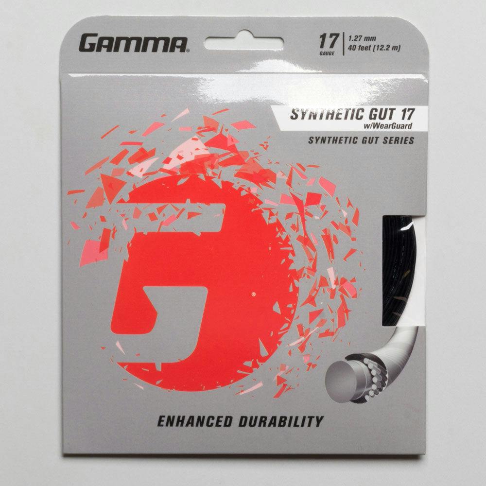 Gamma Synthetic Gut w/Wearguard String · 16g · Black