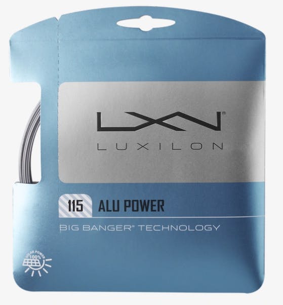 Luxilon Big Banger ALU Power String · 18g · Silver