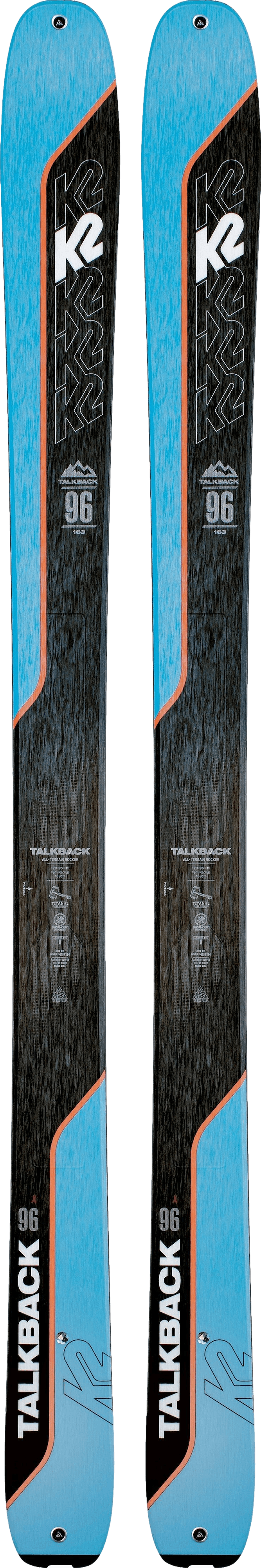 K2 Talkback 96 Skis · Women's · 2022 · 156 cm
