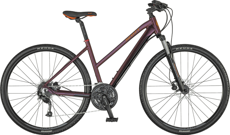 Product image of the Scott Sub Cross 40 Lady Bike. 