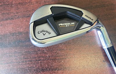 Back of the Callaway Rogue ST Max OS Iron. 
