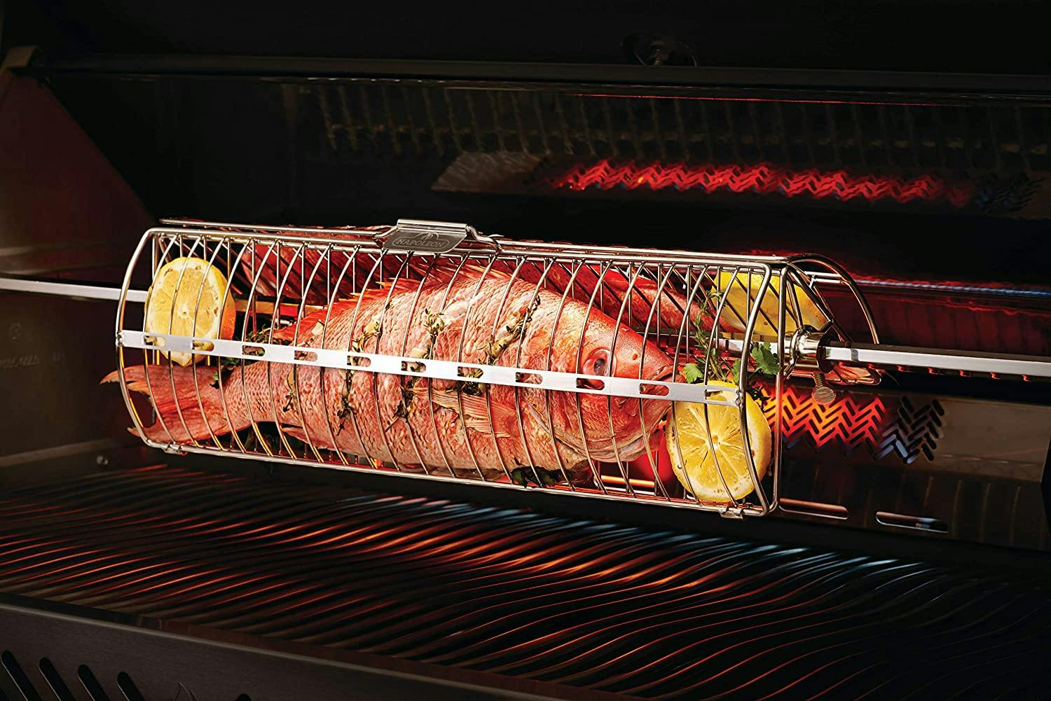 Napoleon PRO Stainless Steel Rib / Roast Grill Rack : BBQGuys