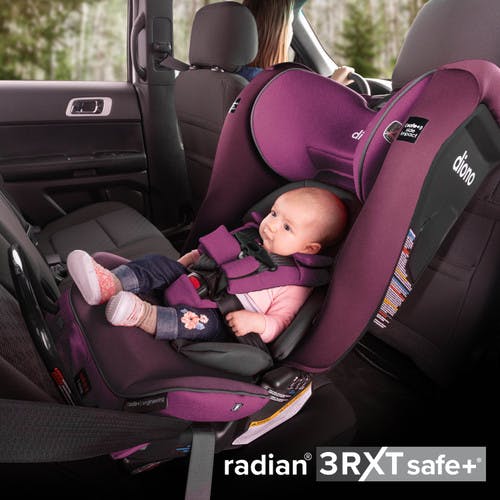 Diono Radian® 3RXT Safe+® All-in-One Convertible Car Seat · Purple Plum